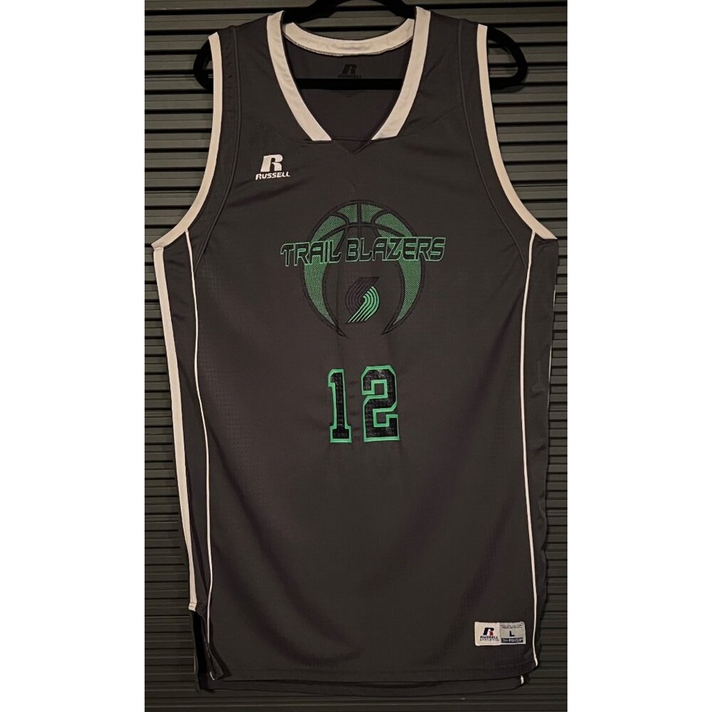 Russell Athletic Trail Blazers Mens Large Dri-Power Basketball Jersey‎